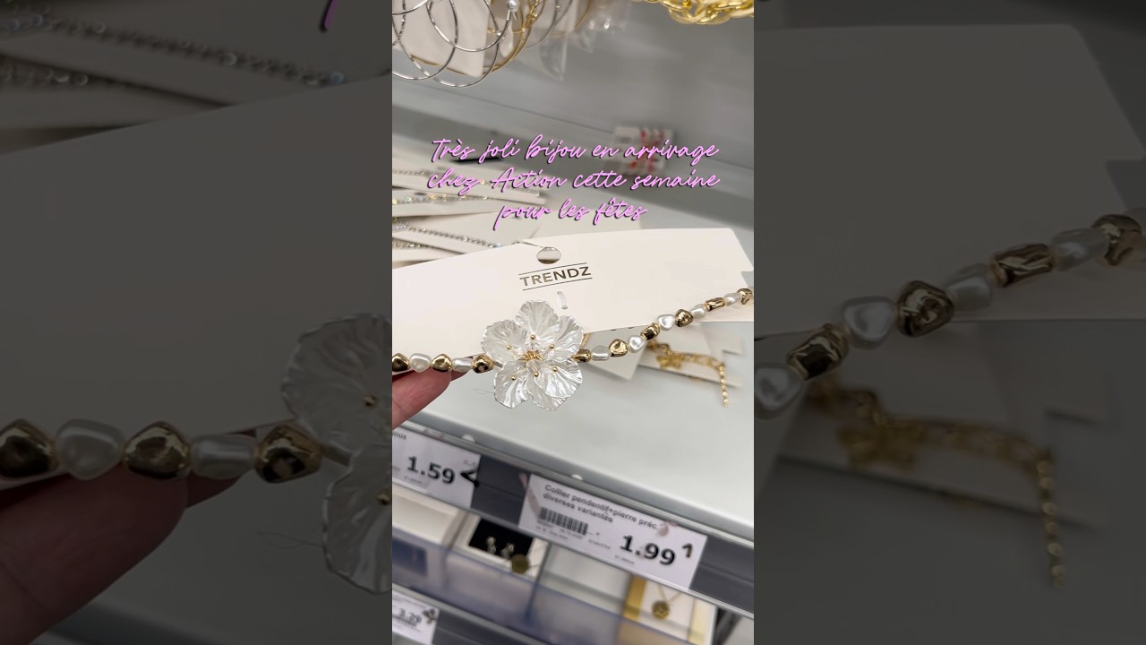 ❎ ACTION BIJOUX DE FANTAISIE #action #bonplan #bonsplans #arrivage_action