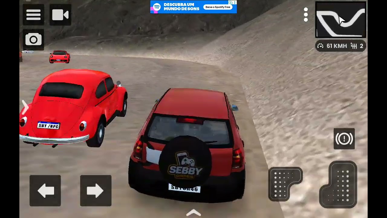 Jogando rebaixado e conserte o meu carro e pintei ele *ficou irado