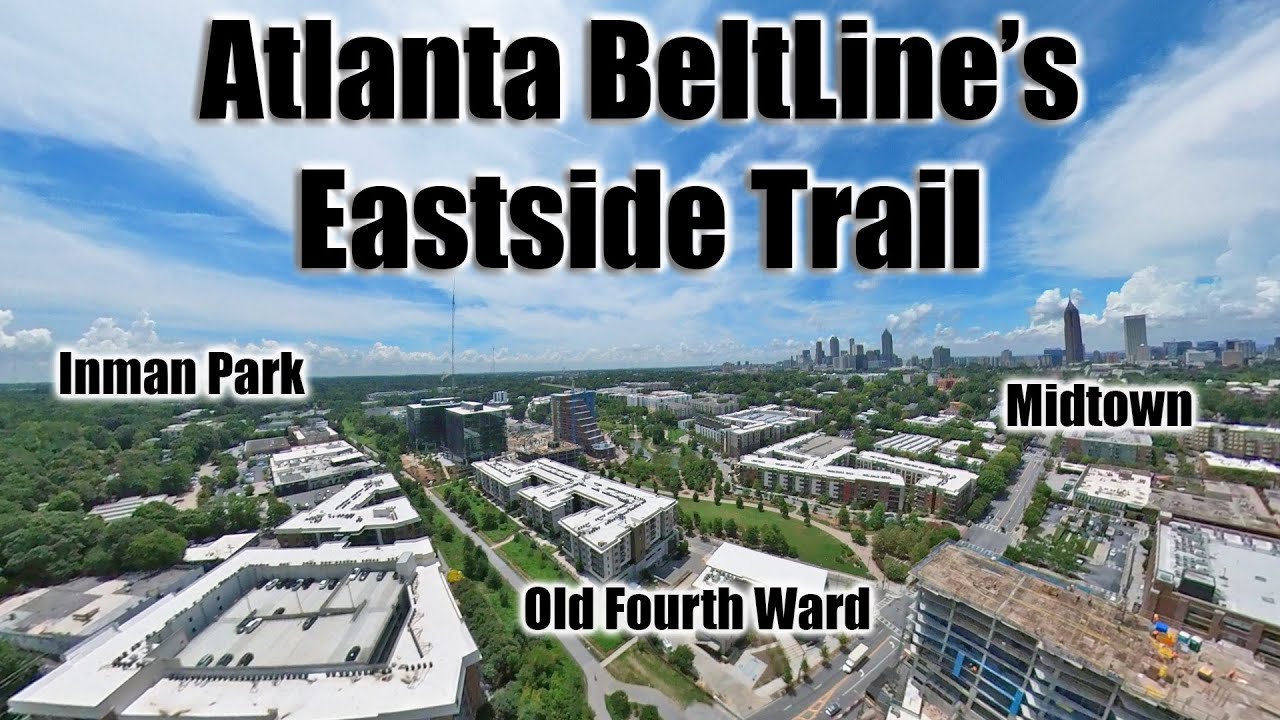 Полный обзор восточного маршрута Atlanta BeltLine