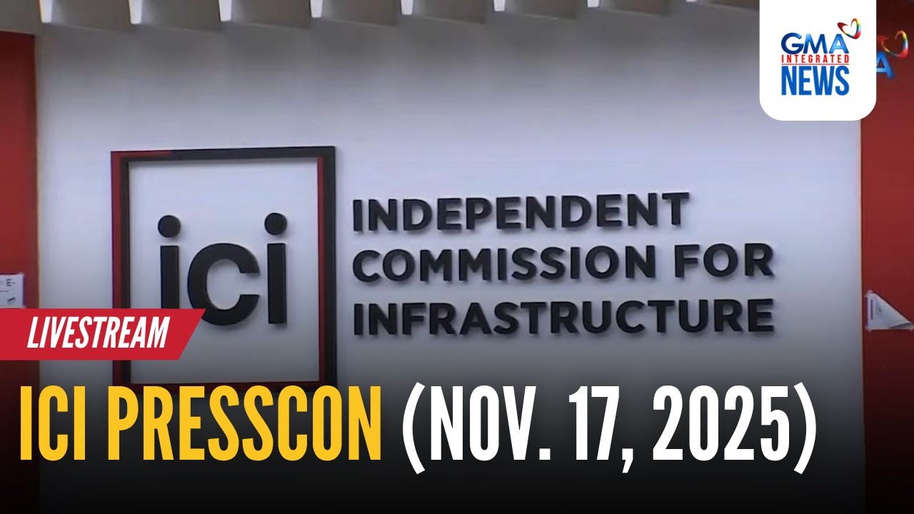 LIVE - ICI press briefing (Nov. 17, 2025)  - Replay | GMA Regional TV