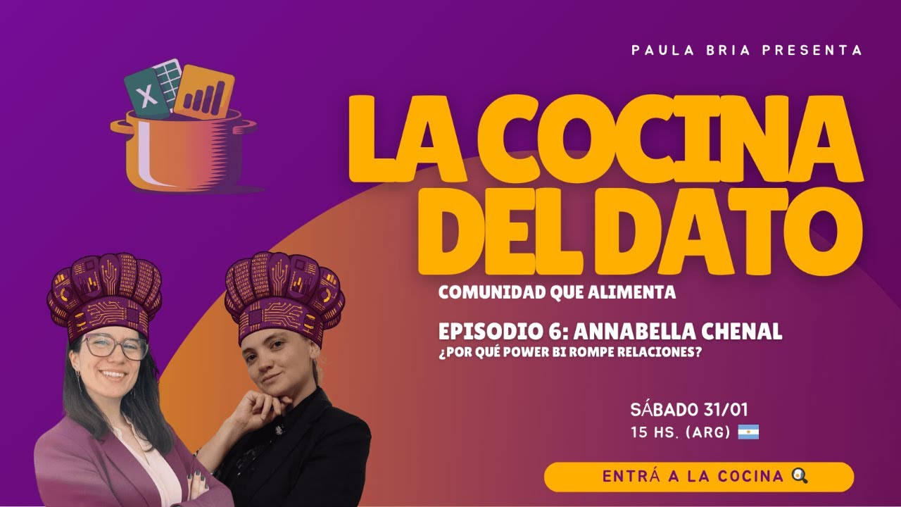 Episodio 6: La cocina del Dato | Annabella Chenal - Por qué Power BI rompe relaciones