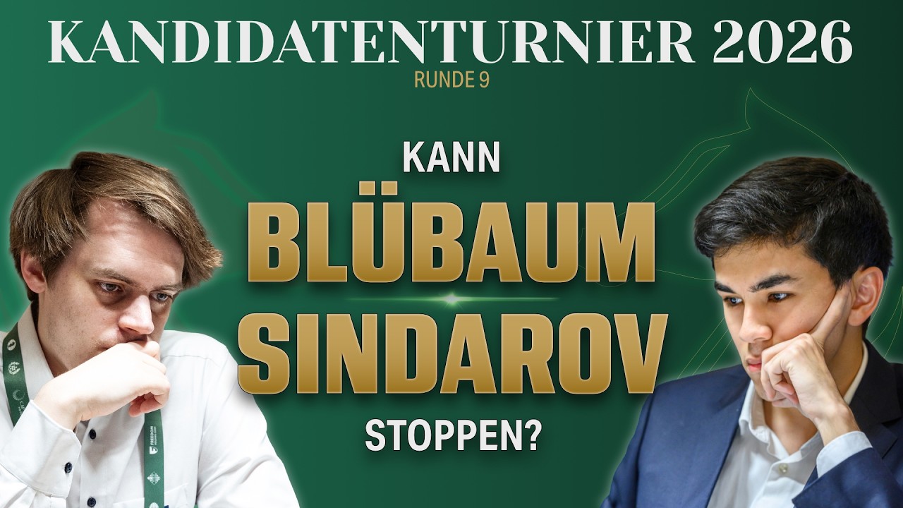 Bluebaum im Honigdachsmodus! Kandidatenturnier Runde 9