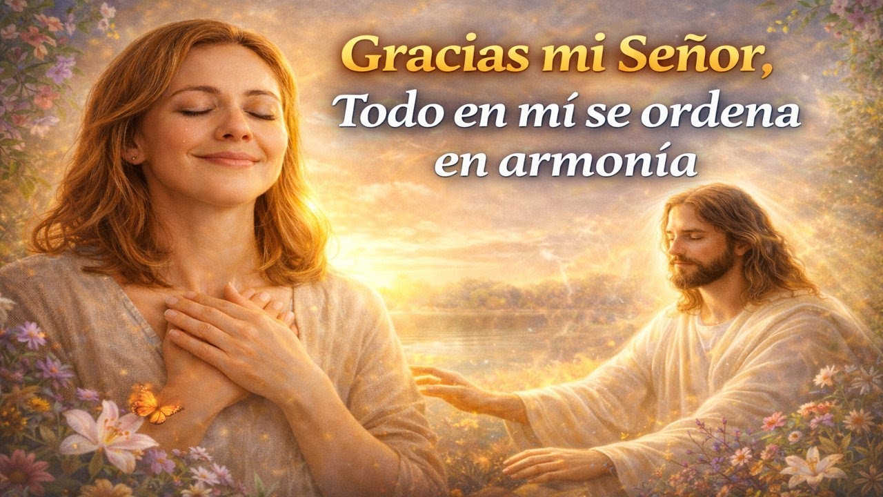 🕊️🙏 Gracias Mi Señor, Todo en Mi Vida Se Ordena en Armonía