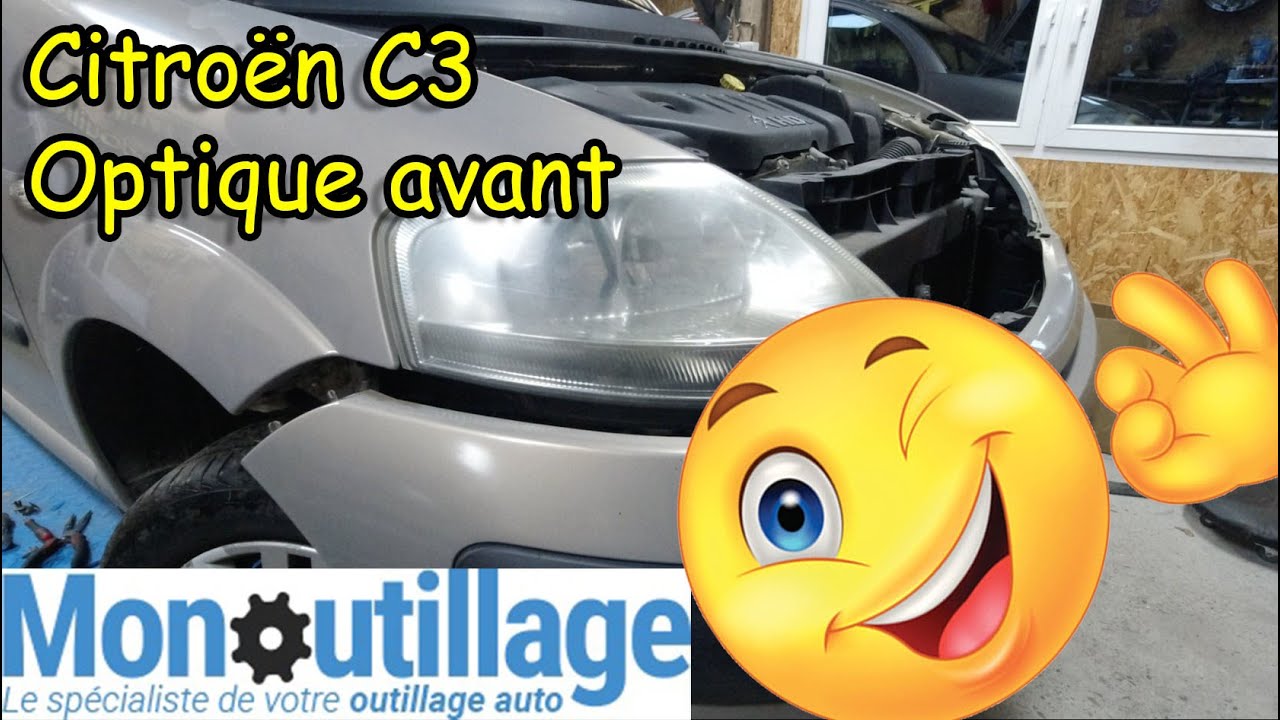 [COMENT REMPLACER UN OPTIQUE AVANT SUR CITROËN C3]