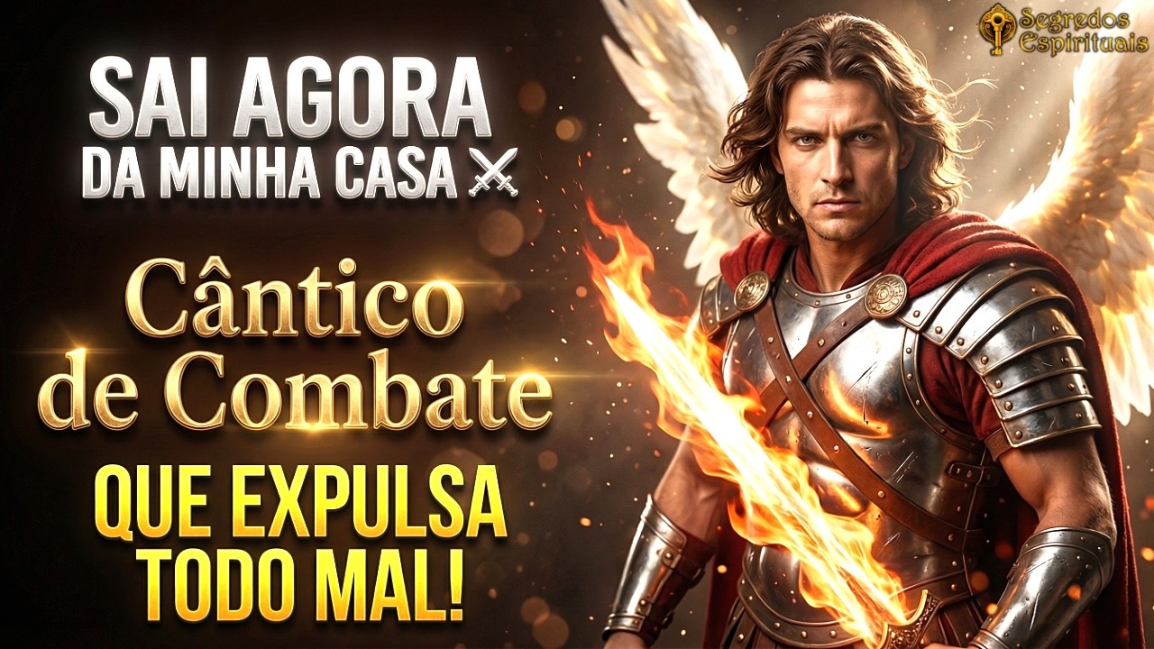 SAI AGORA DA MINHA CASA ⚔️ Canto do Arcanjo Miguel Que Expulsa o Mal 🛡️ Proteção Família - 777 Efatá