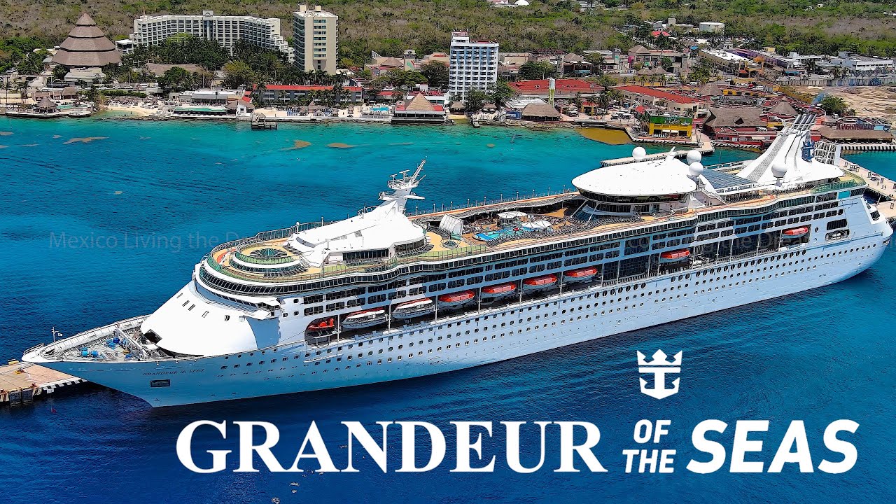 Discover Grandeur of the Seas Royal Caribbean from Above