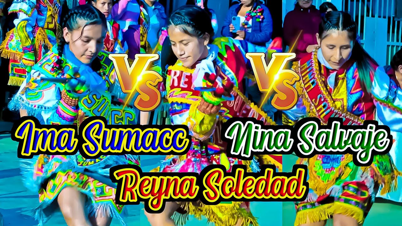 IMASUMACC VS REYNA SOLEDAD VS NINA SALVAJE 2024 (WARMY DANZAQ) Danzantes de tijeras de Hvca✂️🇵🇪
