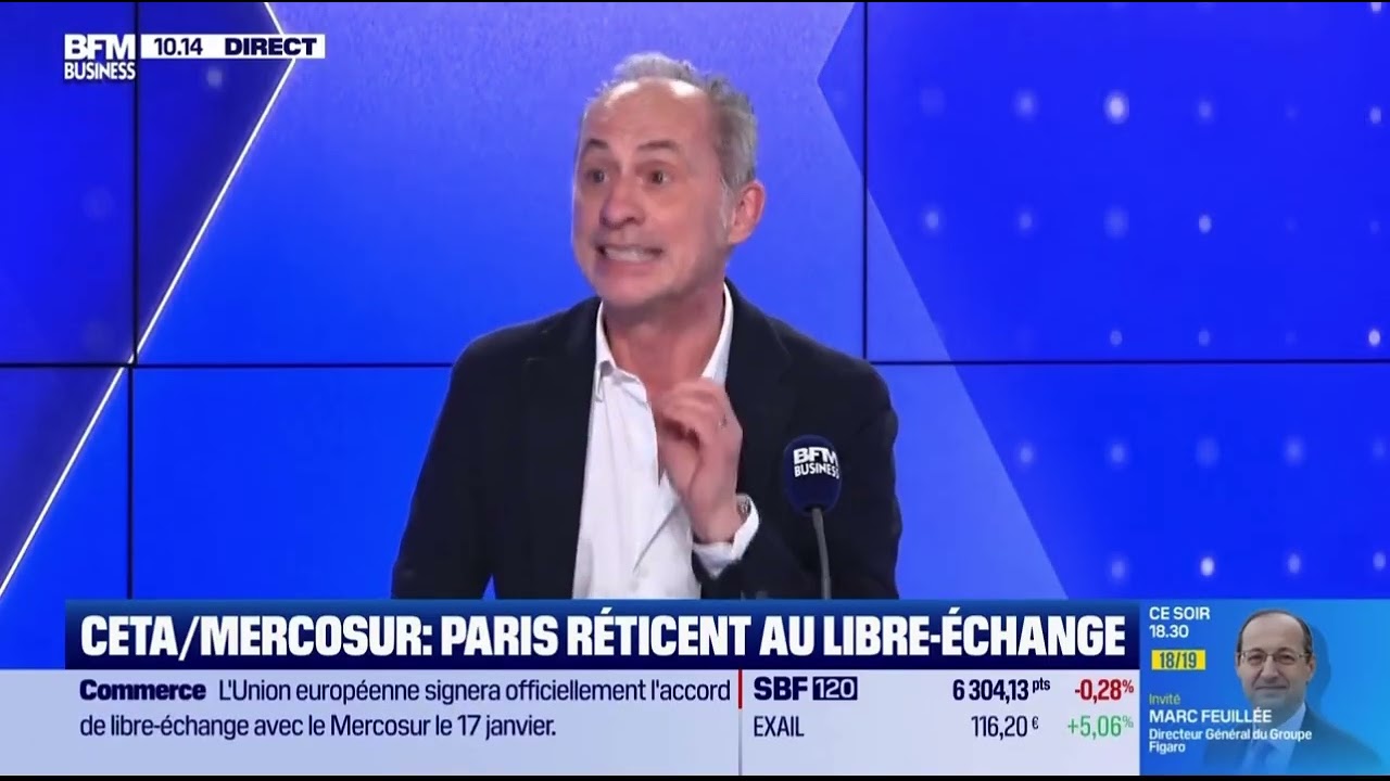 La France et le bouc émissaire du Mercosur : Emmanuel Combe sur BFM Business le 12 Janvier 2026.