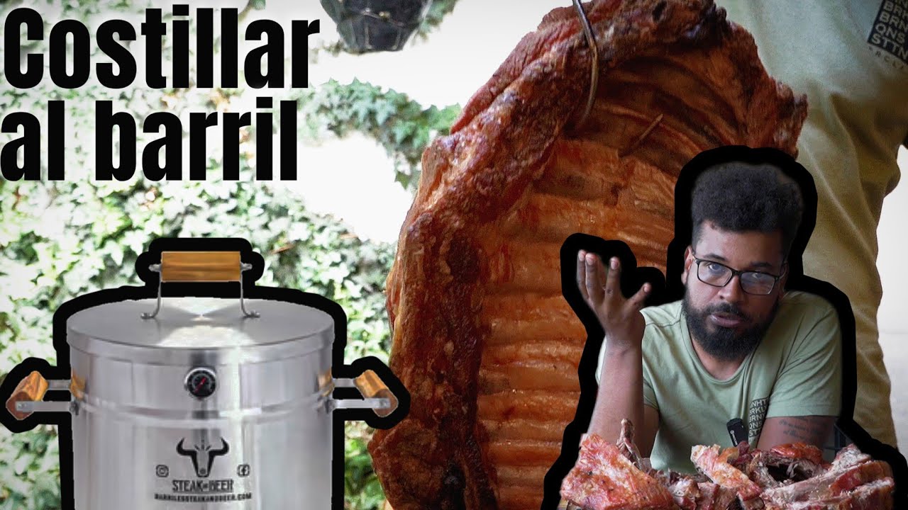 Costillas o costillar completo de cerdo al Barril ll LA PLAZA COCINA