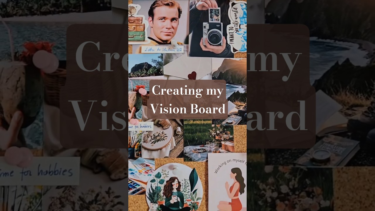 Creating My 2026 Vision Board ✨ | Goals & Intentions ⭐