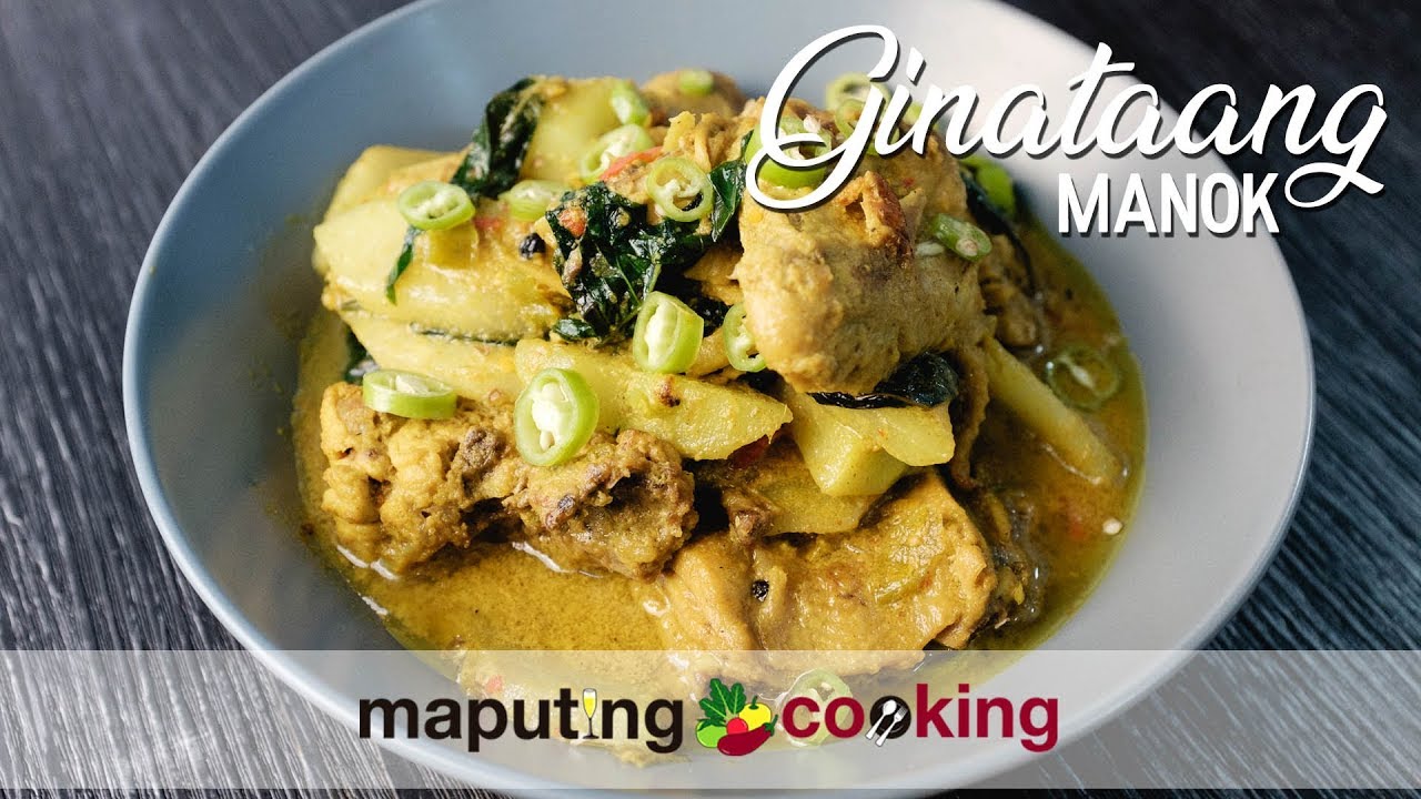 Filipino Spicy Chicken Curry (Ginataang Manok Bicolano) Recipe