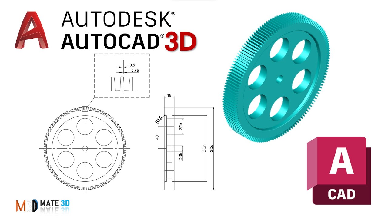 สอนเขียนแบบ AutoCAD พื้นฐาน ตอนที่ 1