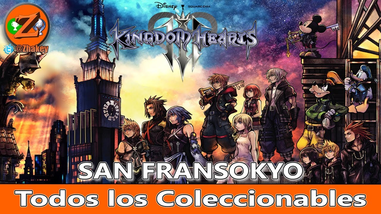 Kingdom Hearts 3: San Fransokyo - Todos los Coleccionables (Cofres, Portafortuna, Juegos)