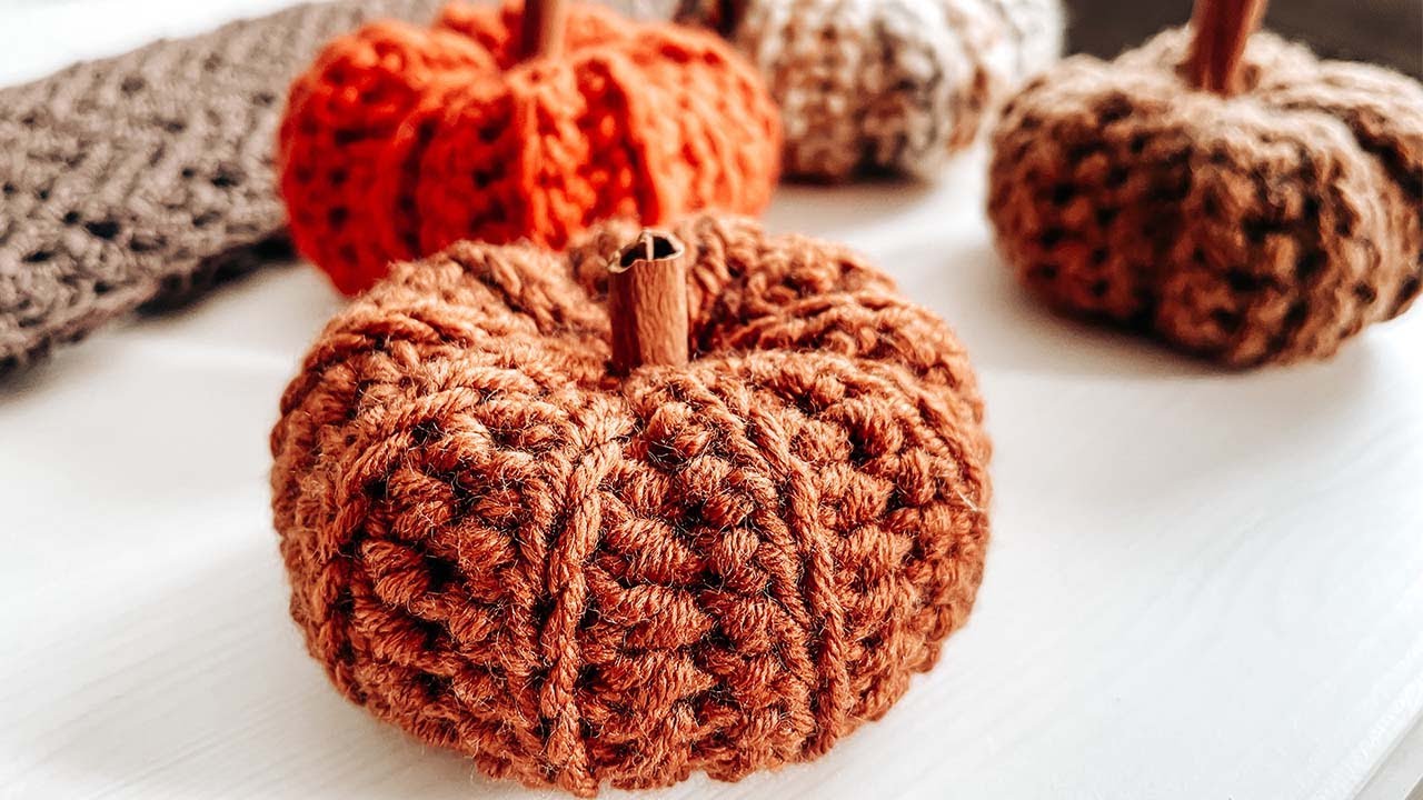 COMO TEJER UNA CALABAZA A CROCHET - TUTORIAL | Danii's Ways