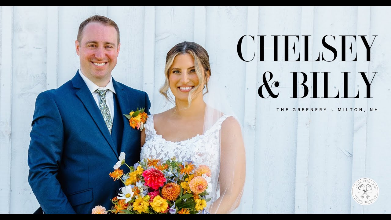 Chelsey and Billy ~ A Heartfelt & Whimsical Wedding Celebration at The Greenery in Milton, NH
