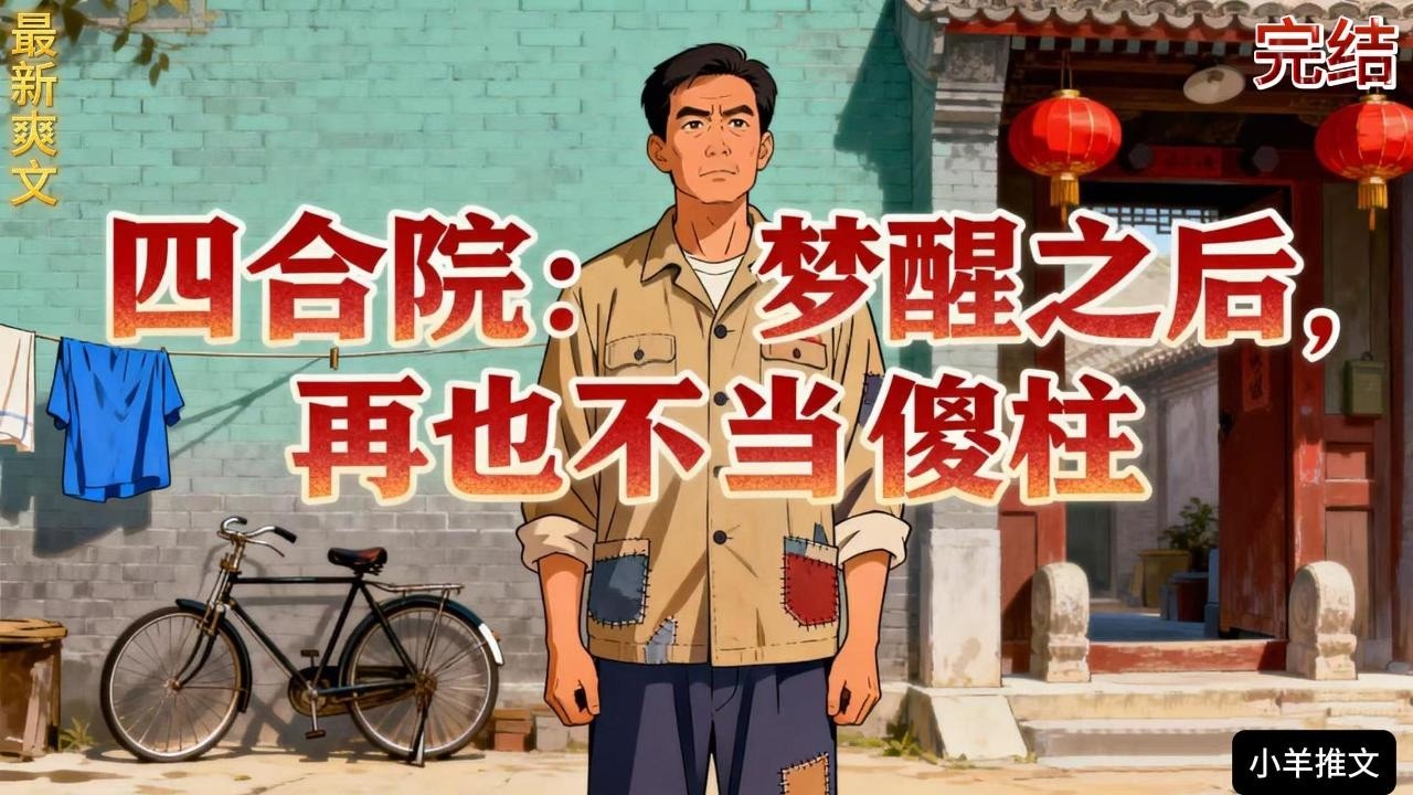 完结《四合院：梦醒之后，再也不当傻柱》何雨柱睁开眼睛，一口喝掉杯子里面的酒，轻笑了一声。那他一定要改变自己的人生，重新做出选择。绝不可以是梦中的傻柱！#小说  #推文  #重生 #爽文 #有聲