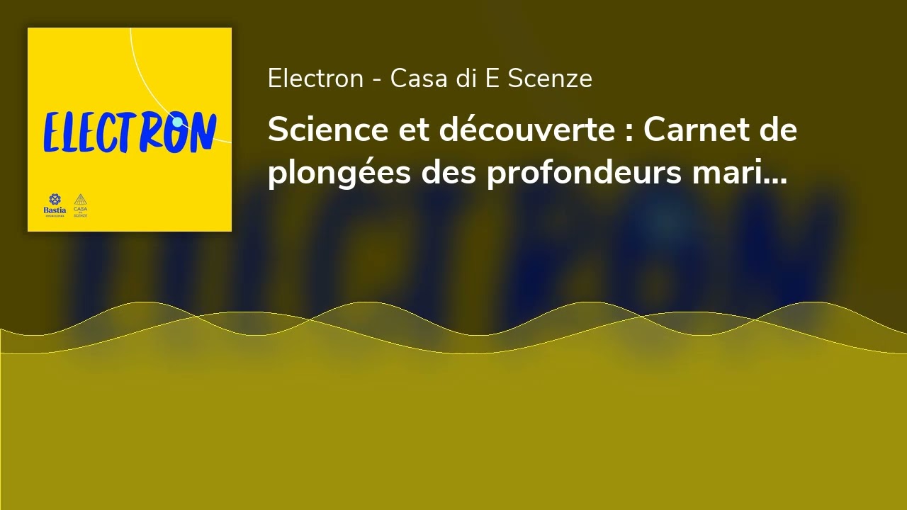 Science et découverte : Carnet de plongées des profondeurs marines en Méditerranée par Laurent Balle