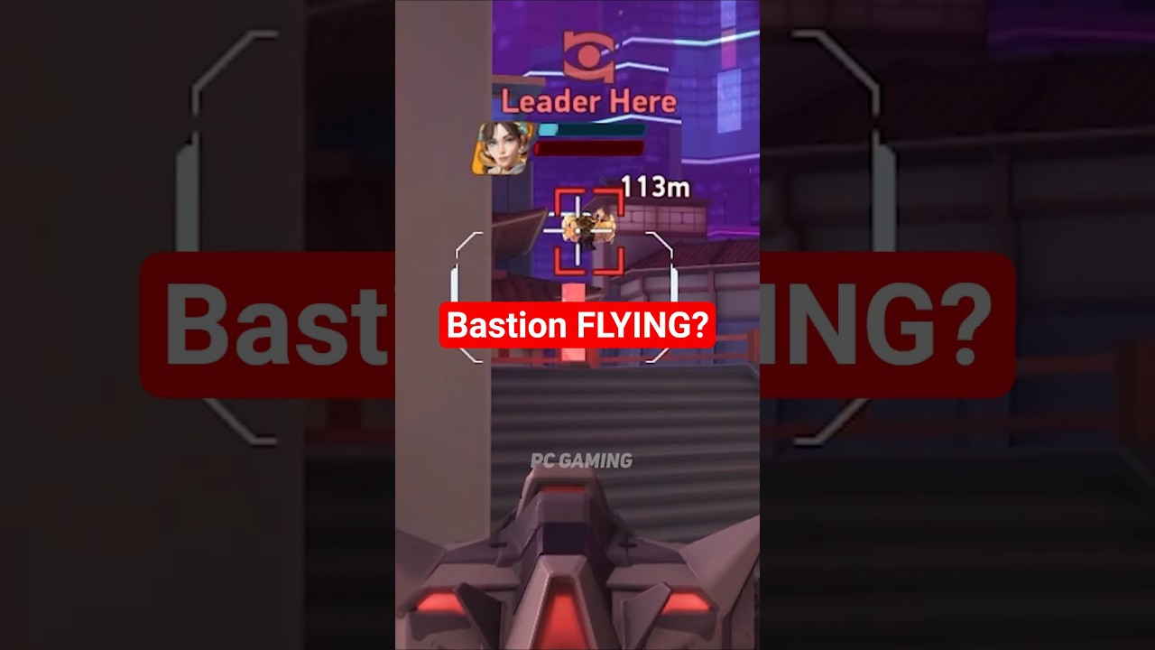 Bastion Is FLYING?! This Should Be IMPOSSIBLE! 😱 | Mech Arena #shorts