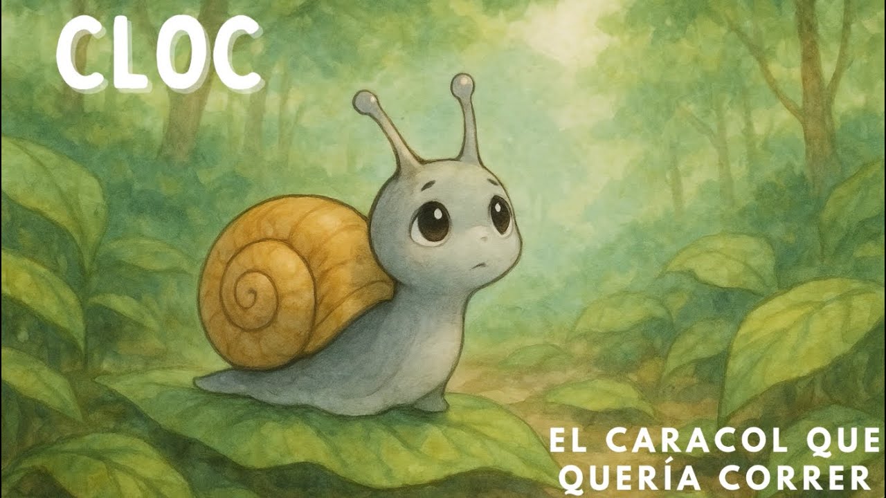 Cloc, el caracol que quería correr 🐌 | Cuentos para Dormir