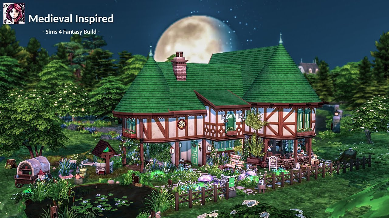 Medieval lnspired Sims 4 build