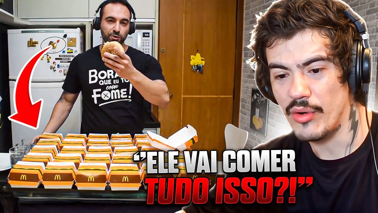 ZERO ASSISTINDO O CORBUCCI EATS COMENDO 30 BIG MACS