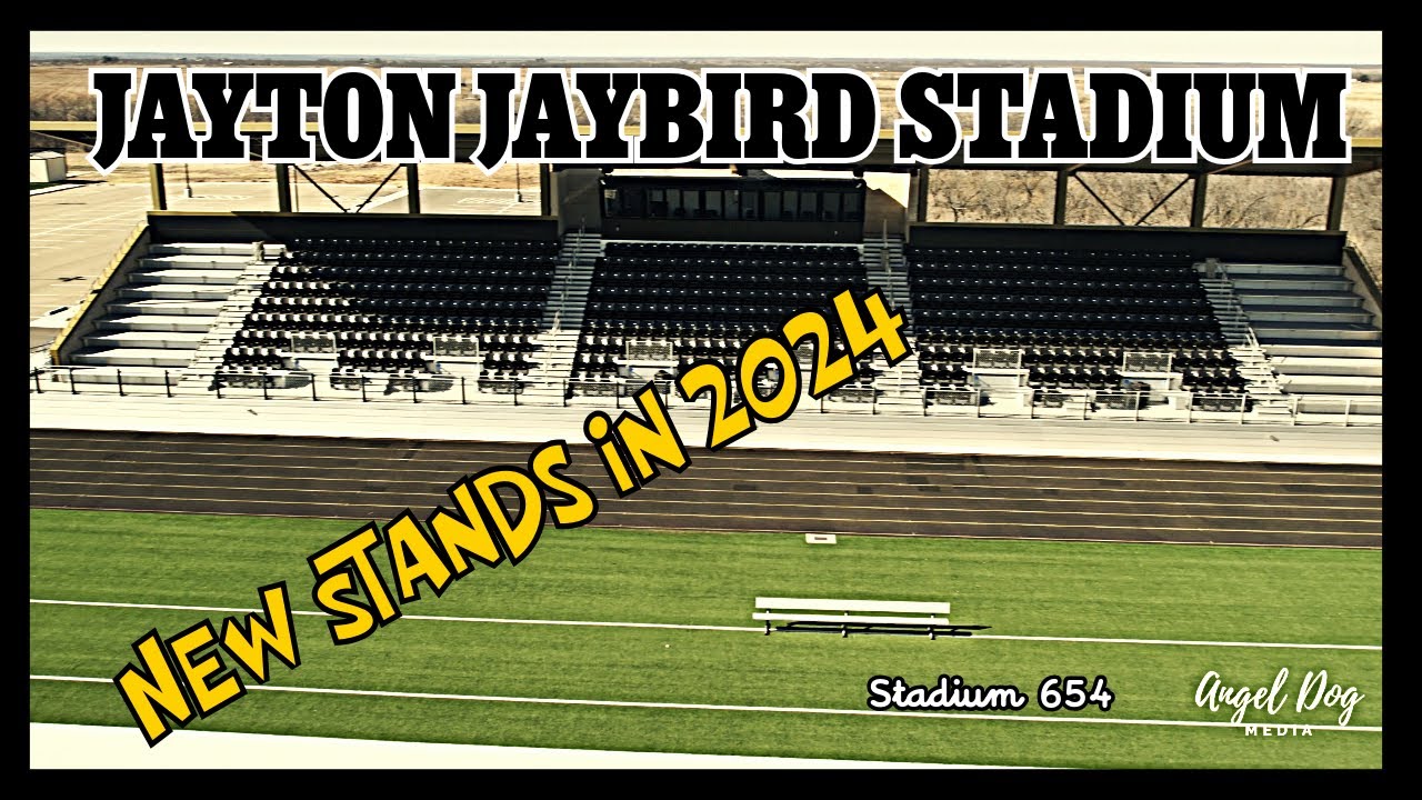 2024 and 2025 State Champions Jayton Jaybird Stadium with new home stands in 2024