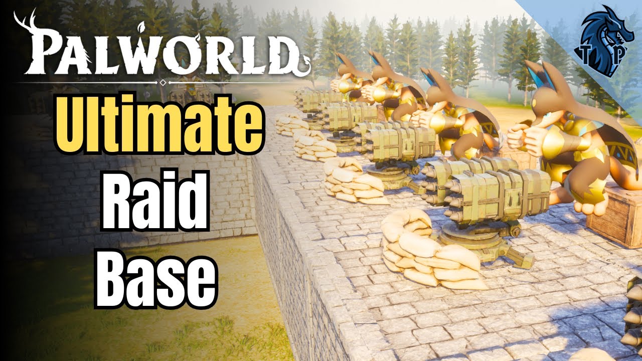 Лучшая рейдовая конфигурация в Palworld