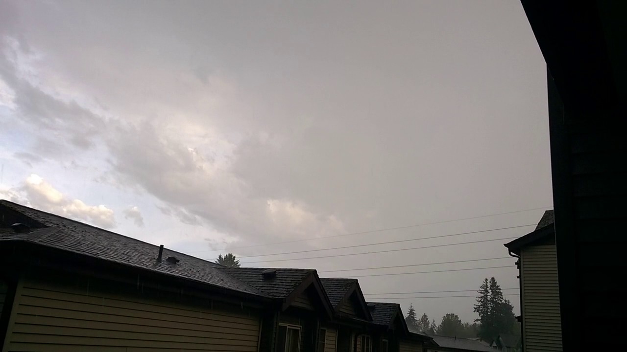 Seattle Thunderstorm - May 4th, 2017