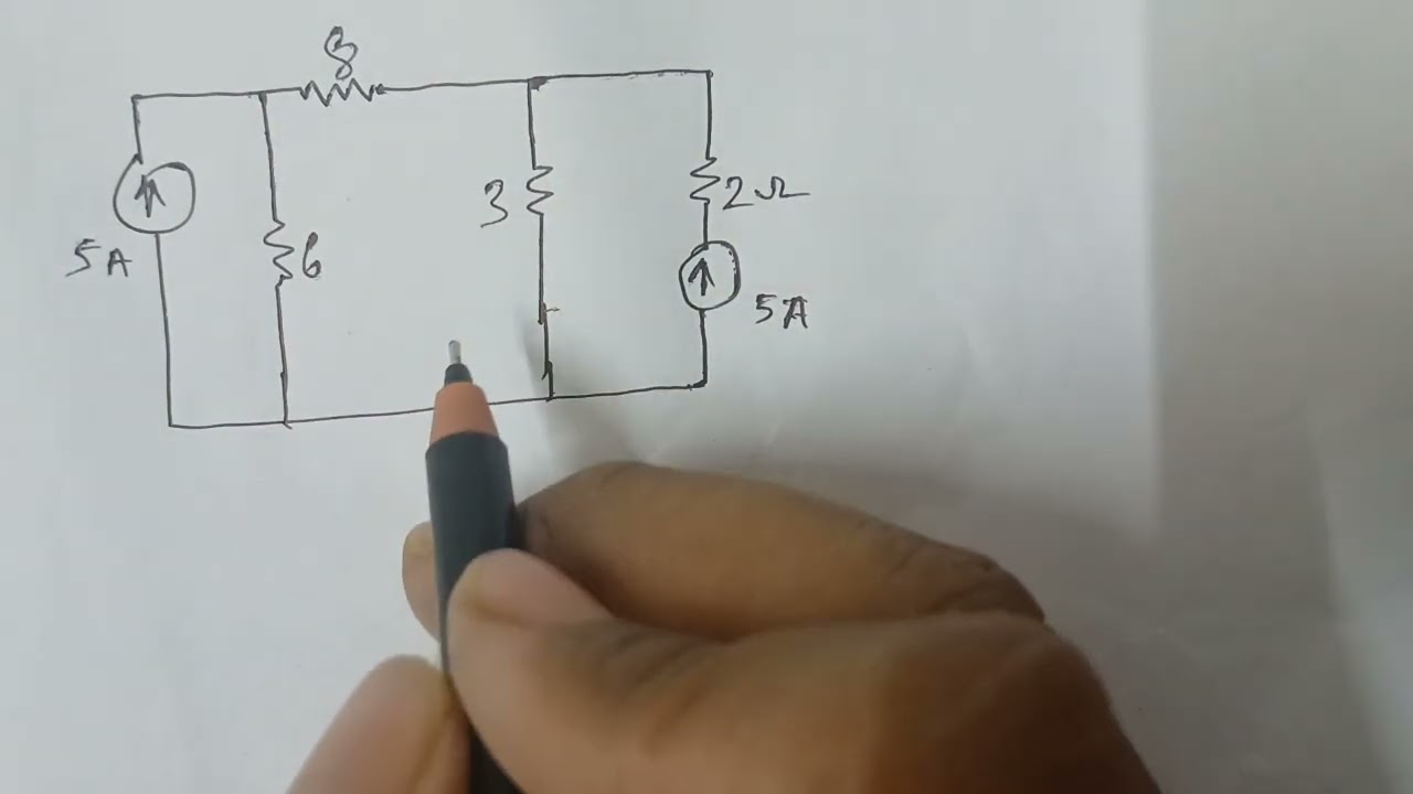 Eletrical engineering circuit drwing How to power drwn