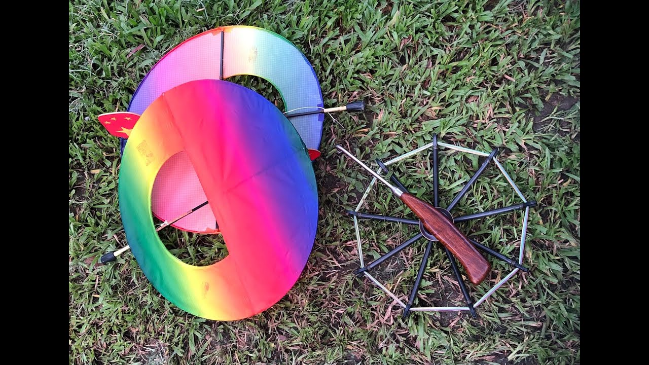 Happy Flying my Flying Disc Kite  -  Video 67