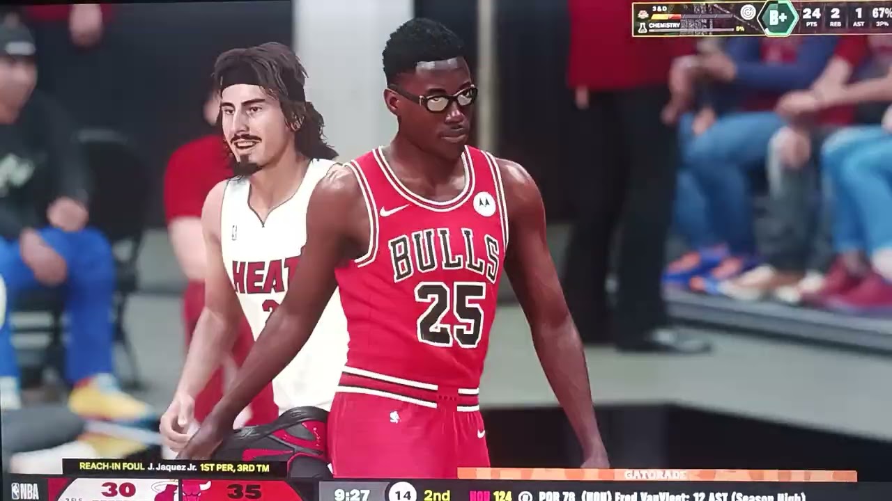NBA2K26:Miami Heat VS Chicago Bulls