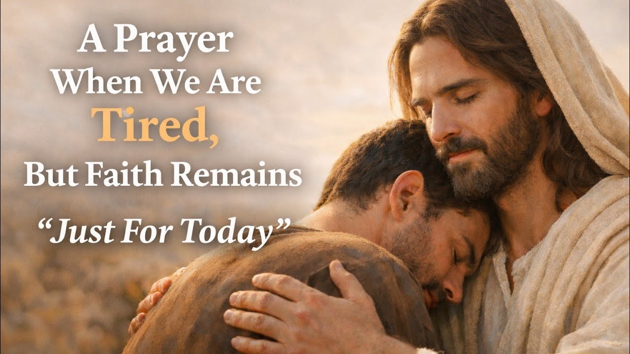 A prayer when we tired,but faith remains