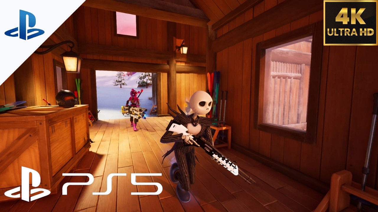 FORTNITE C7 S1 GAMEPLAY EL EXTRAÑO MUNDO DE JACK / JACK SKELLINGTON