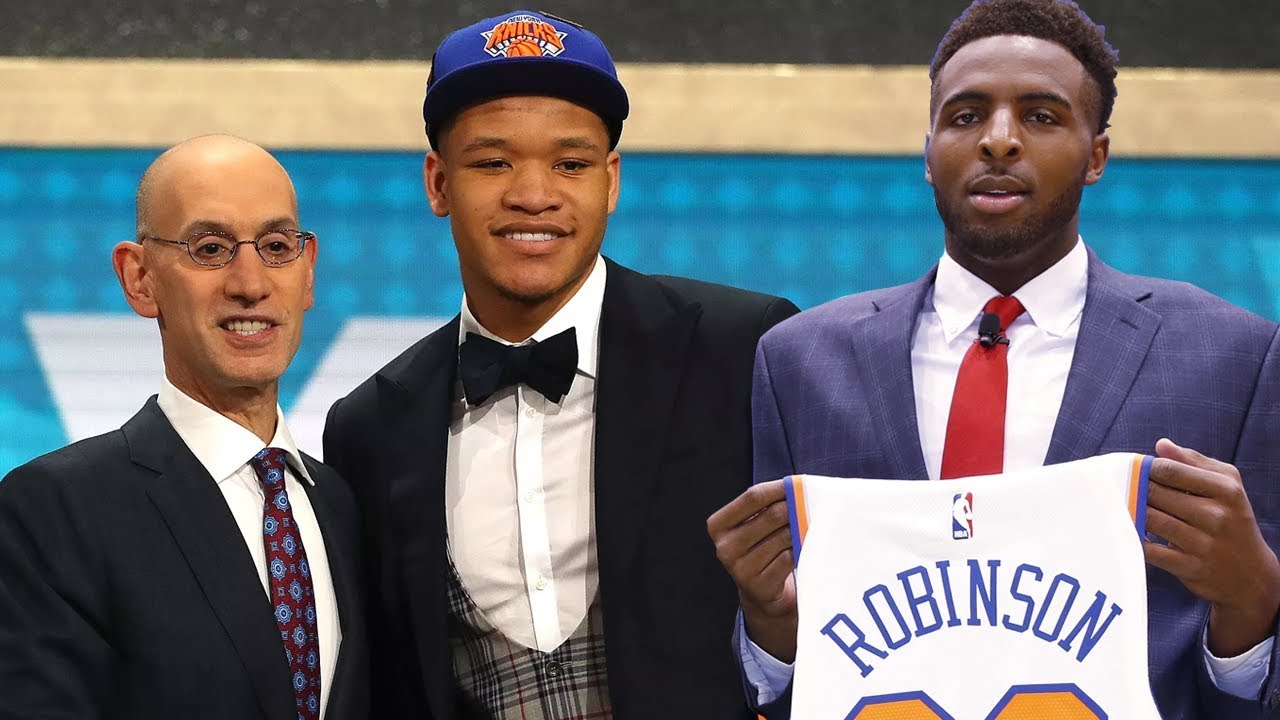 2018 NBA Draft - New York Knicks Select Kevin Knox & Mitchell Robinson