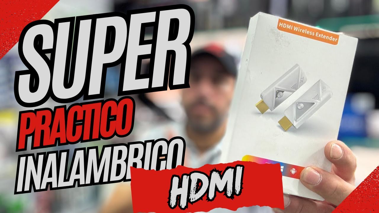 Es hora de no tener MAS CABLES para TRANSMITIR por HDMI. - CON PRUEBAS. HDMI INALAMBRICO ✌️💪💪