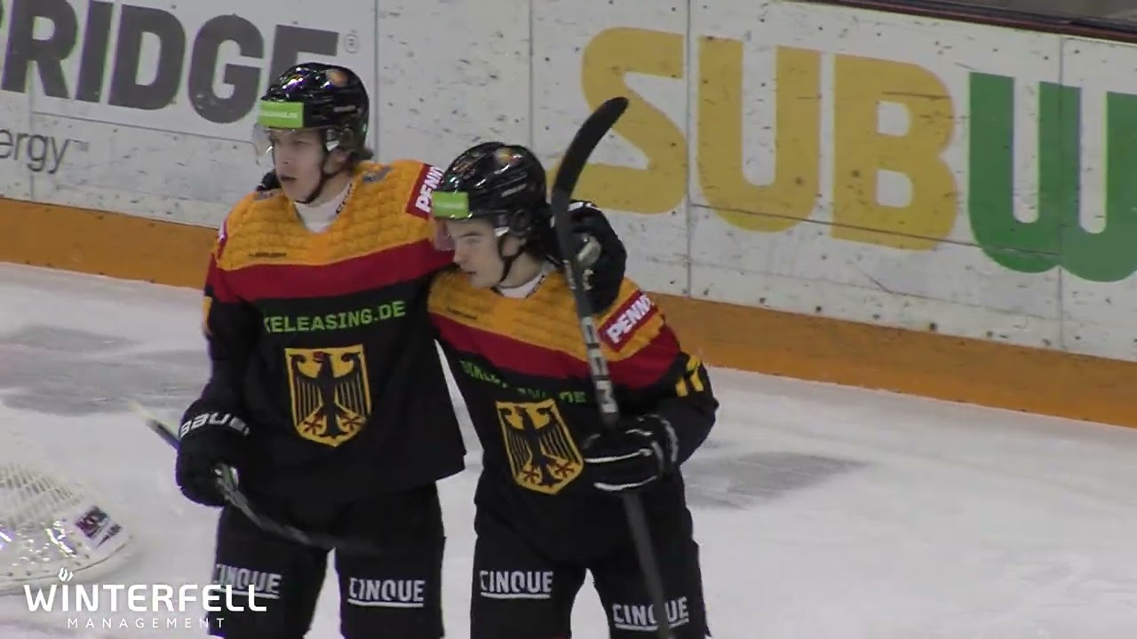 World Junior Pre-Tournament Highlights: Finland vs Germany