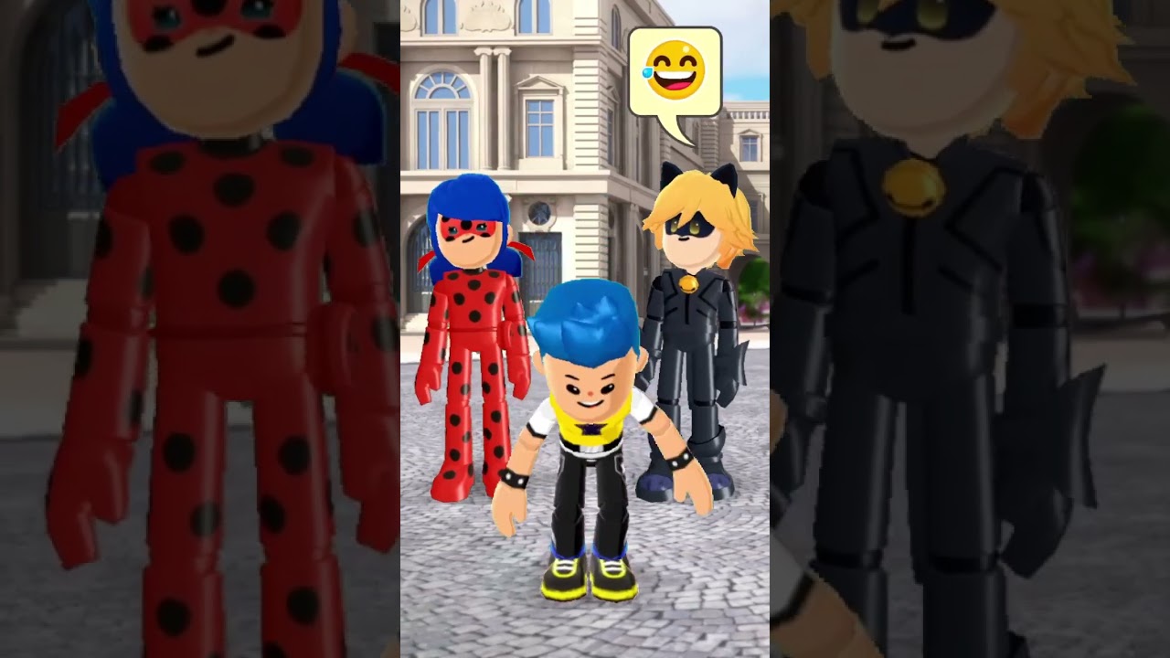 LADYBUG e CAT NOIR N&atilde;o Esperavam Por Essa Surpresa no PK XD