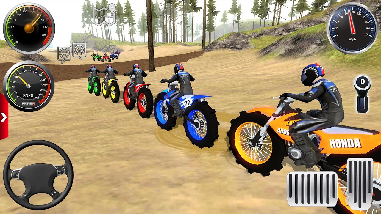 Motocross Dirt Bike Impossible Off-Road #1 - Offroad Outlaws Motorcycle Game Android IOS Gameplay