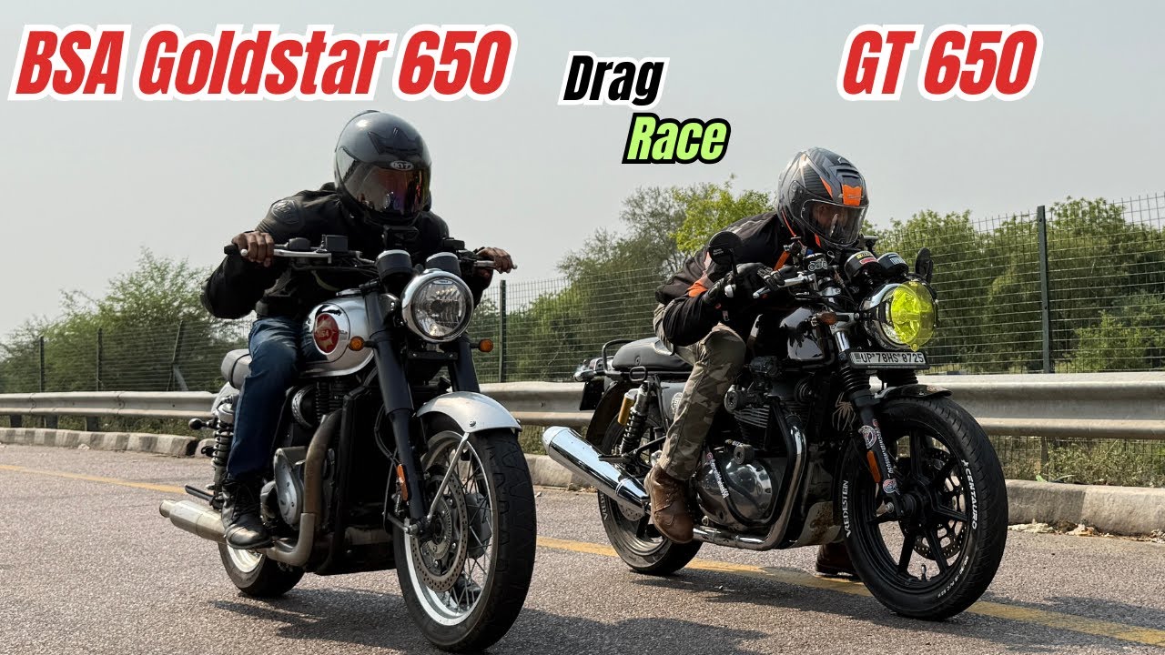 GT650 vs BSA Goldstar 650 Performance Test