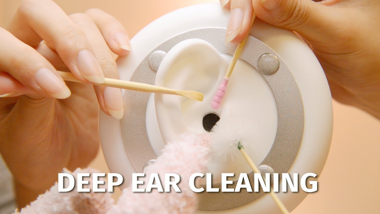 ASMR Deep Ear Cleaning Session 1 Hr (No Talking)