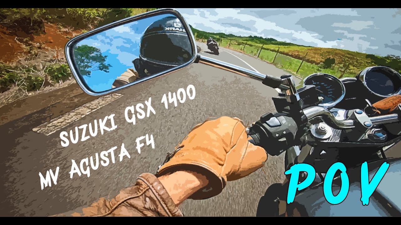 Sporty Sunday POV - Suzuki GSX 1400 / MV Agusta F4