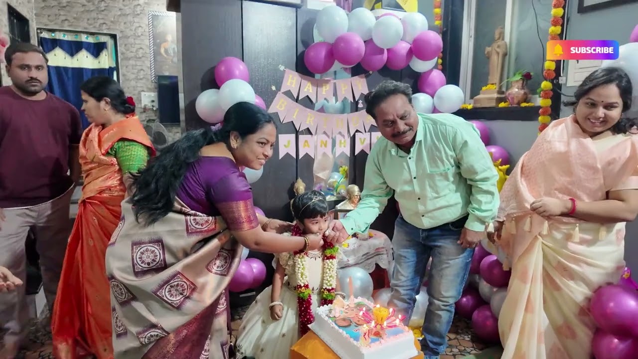 आमच्या Janhvi चा Birthday Celebration 🎉 | Full Family Vlog | Cute Surprise
