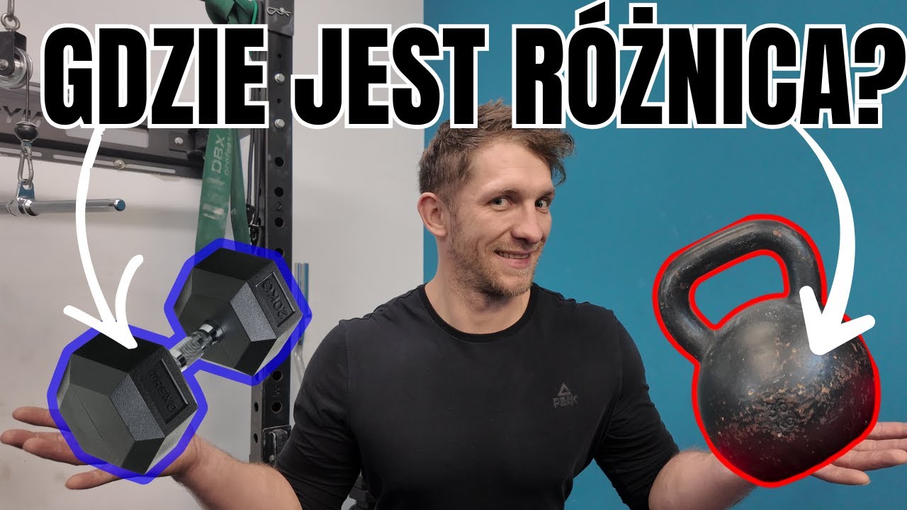 Kettlebell vs Hantle: Co jest lepsze? Co daje większe efekty?
