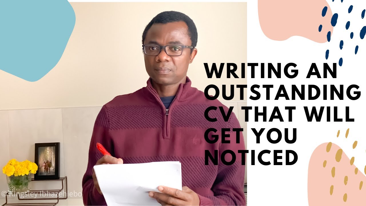 AN ACADEMIC CV THAT WILL GET YOU NOTICED !