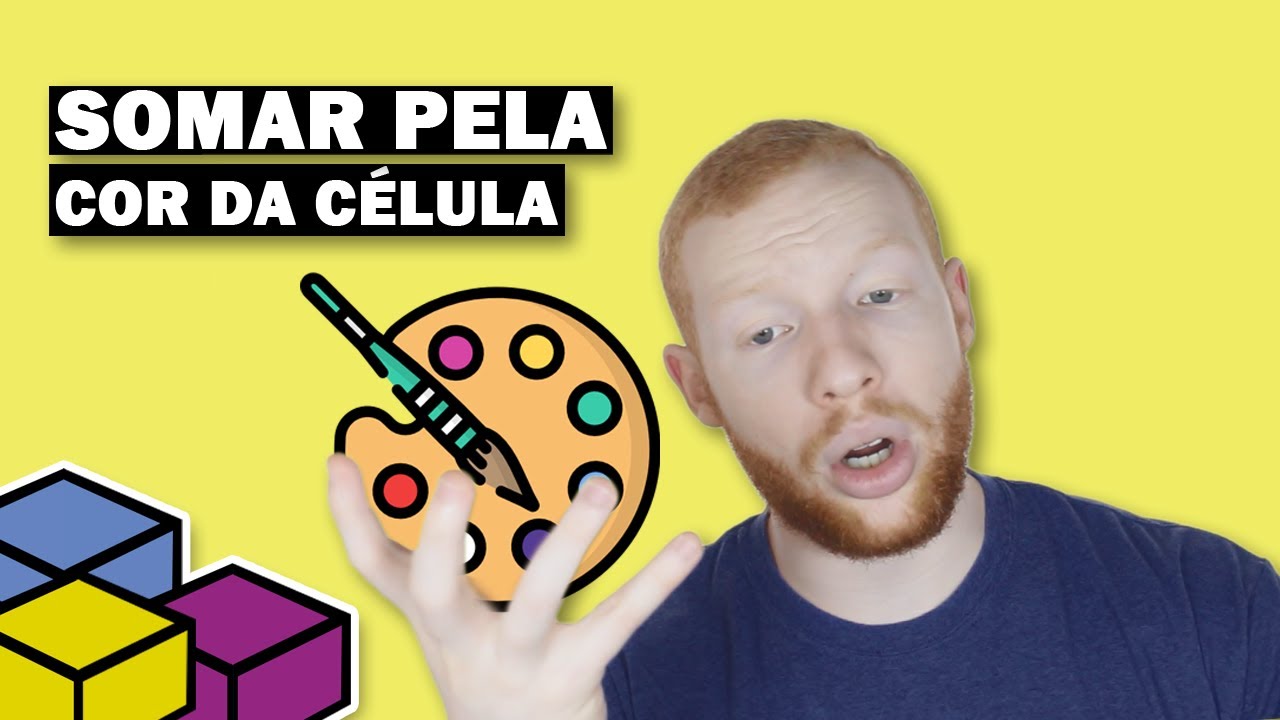 Como SOMAR POR COR no EXCEL