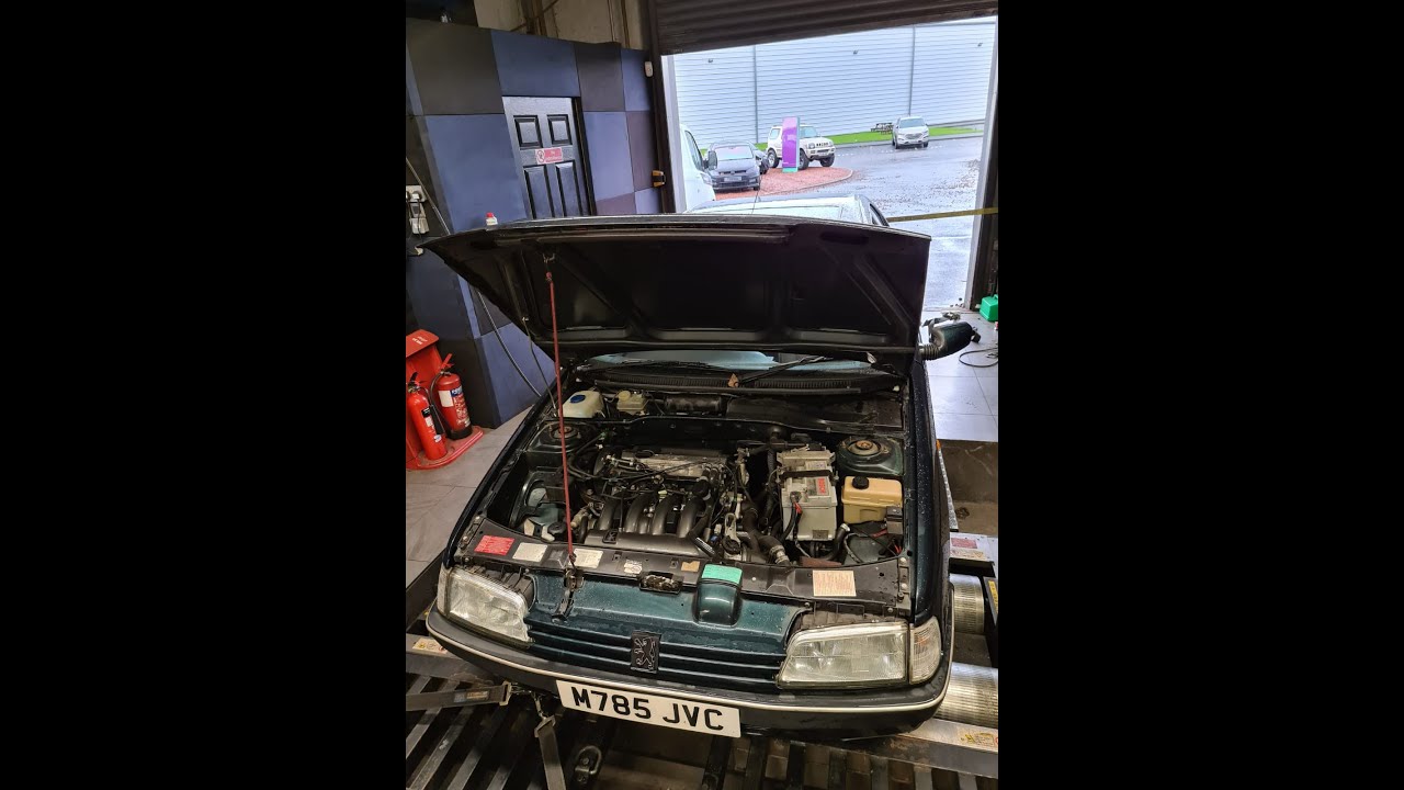 Peugeot 405 with 306 GTI Engine at Dyno Part 2