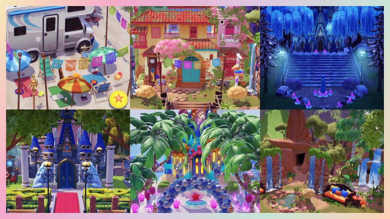 🌟INSPO🌟 My Entire Disney Dreamlight Valley Tour (So Far) | Decorating Tips & Tricks