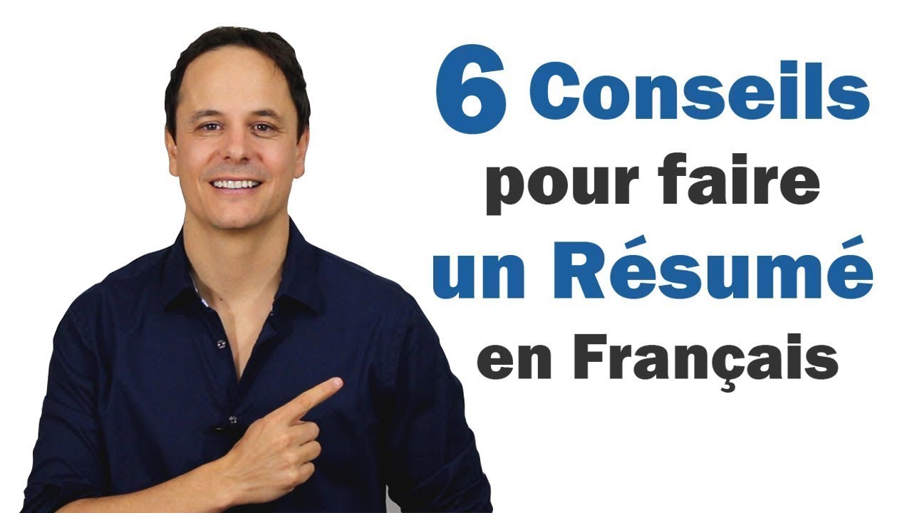 6 Conseils pour faire un Résumé en Français 📋🙂