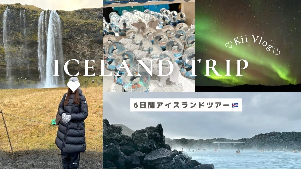 〔TripVlog〕アイスランド旅行🇮🇸最新モデルコース！オーロラ鑑賞,世界遺産ギャヴ✨ブルーラグーン♨️HISツアー｜アイスランド観光,北欧旅行｜社会人の日常,都内OLの日常｜社会人の旅行vlog