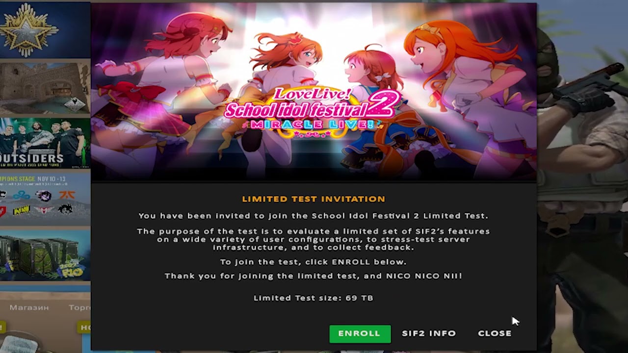 April Fool's day meme (SIF 2 Invitation)
